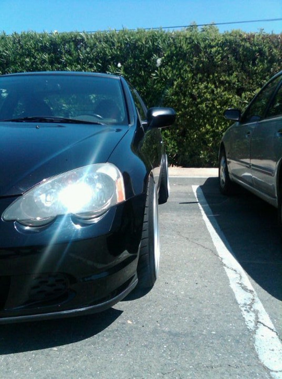 Acura RSX Räder Enkei RPF1 R18 9.5J ET15 215/35