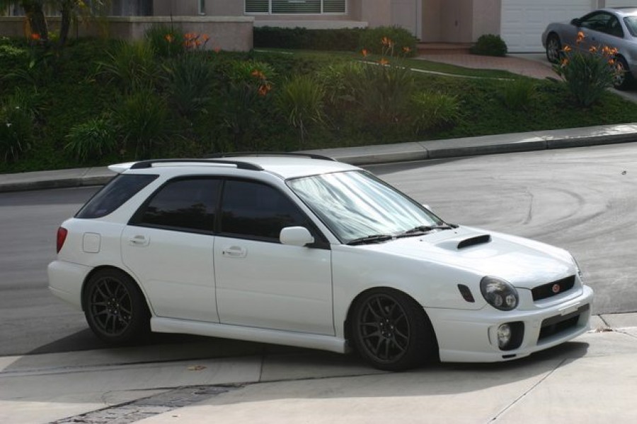 Subaru Impreza GD, GG Räder Work Emotion CR KAI R17 9J ET34 235/40 ET41 WRX Wagon 
