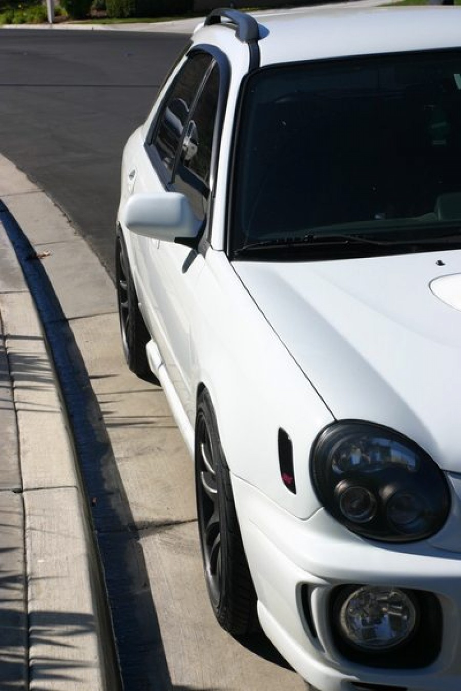 Subaru Impreza GD, GG Räder Work Emotion CR KAI R17 9J ET34 235/40 ET41 WRX Wagon 