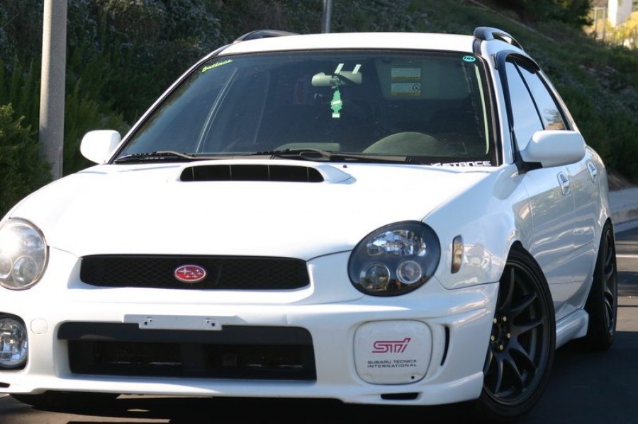 Subaru Impreza GD, GG Räder Work Emotion CR KAI R17 9J ET34 235/40 ET41 WRX Wagon 