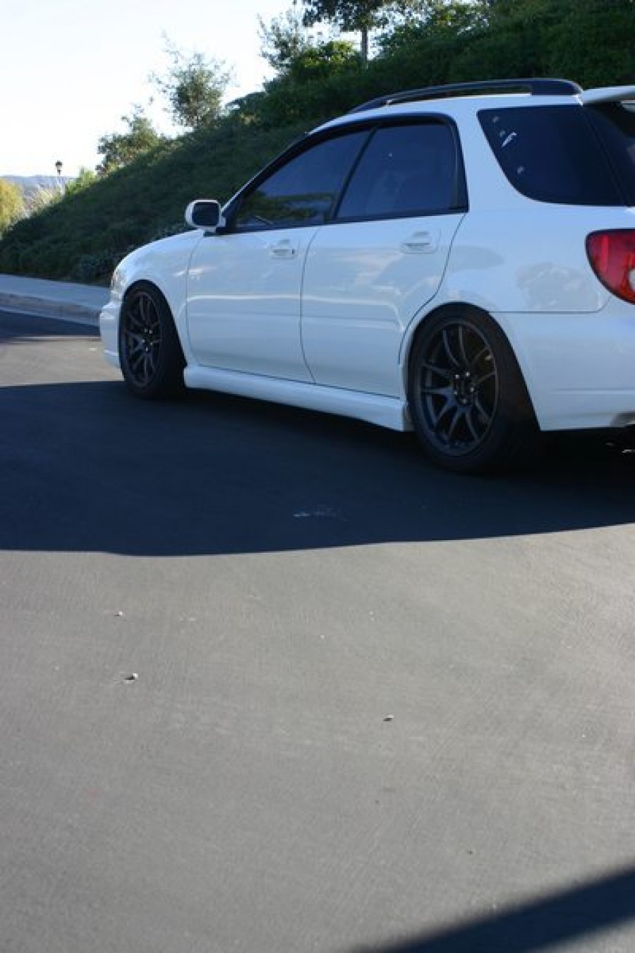 Subaru Impreza GD, GG Räder Work Emotion CR KAI R17 9J ET34 235/40 ET41 WRX Wagon 