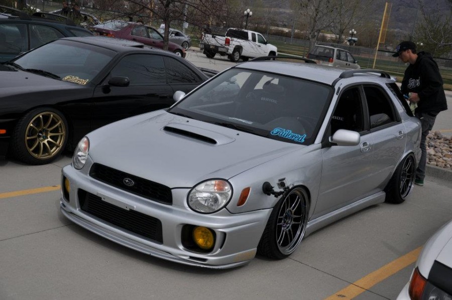Subaru Impreza GD, GG Räder Enkei RPF1 R18 9.5J ET11 215/35 ET6 WRX Wagon 