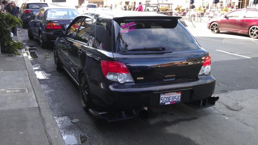 Subaru Impreza Räder Rota DPT R18 9J ET42 215/40 WRX Wagon. Evilchargerfan 