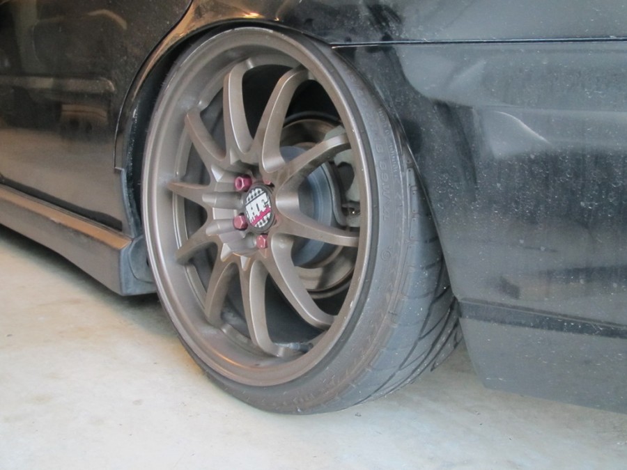 Subaru Impreza Räder Rota DPT R18 9J ET42 215/40 WRX Wagon. Evilchargerfan 
