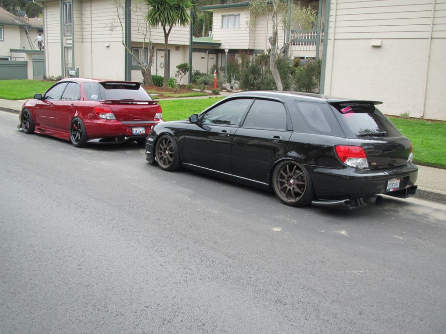 Subaru Impreza Räder Rota DPT R18 9J ET42 215/40 WRX Wagon. Evilchargerfan 
