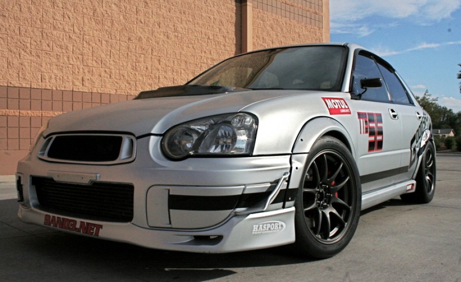 Subaru Impreza GD, GG Räder Work Emotion CR KAI R17 9J ET44 255/40 WRX Wagon 