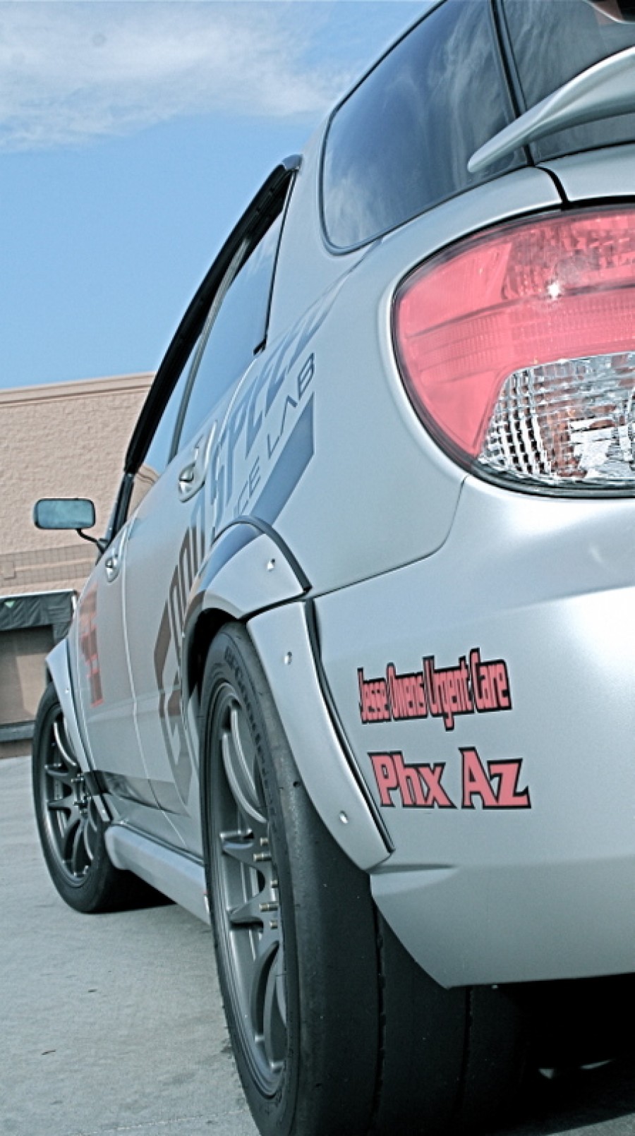 Subaru Impreza GD, GG Räder Work Emotion CR KAI R17 9J ET44 255/40 WRX Wagon 