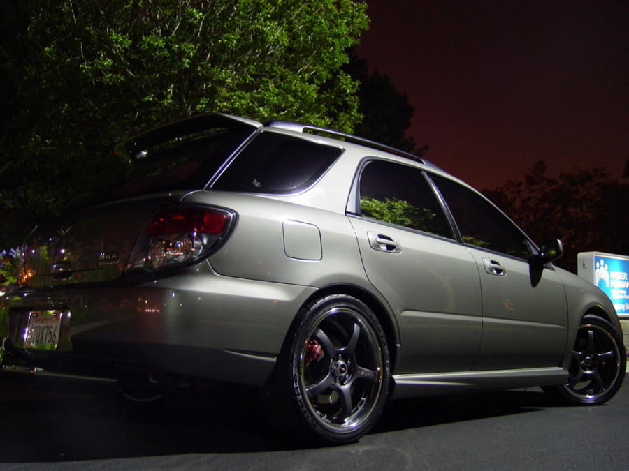 Subaru Impreza GD, GG Räder Rays G-Games 77w VAIO R18 7.5J ET48 235/40 WRX Wagon 