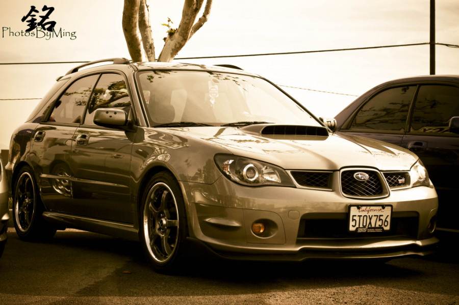 Subaru Impreza GD, GG Räder Rays G-Games 77w VAIO R18 7.5J ET48 235/40 WRX Wagon 