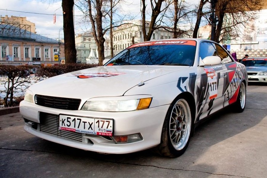 Toyota Chaser 100 Räder Work VS-XX R18 9.5J ET35 245/45 10.5J ET25 275/35