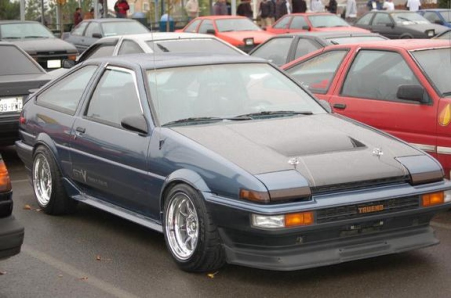 Toyota Corolla Levin AE85/AE86 Räder Weds Sport MA86 R15 8.5J ET-10 205/50