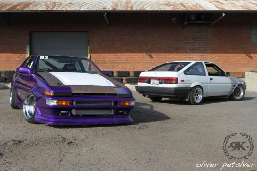 Toyota Corolla Levin AE85/AE86 Räder wheel vintiques smoothies R15 10J ET-25 195/50