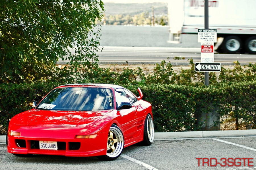 Toyota MR2 W20 Räder Work Meister S1 3P R18 8.5J ET16 215/35 R19 10.5J ET10 235/35