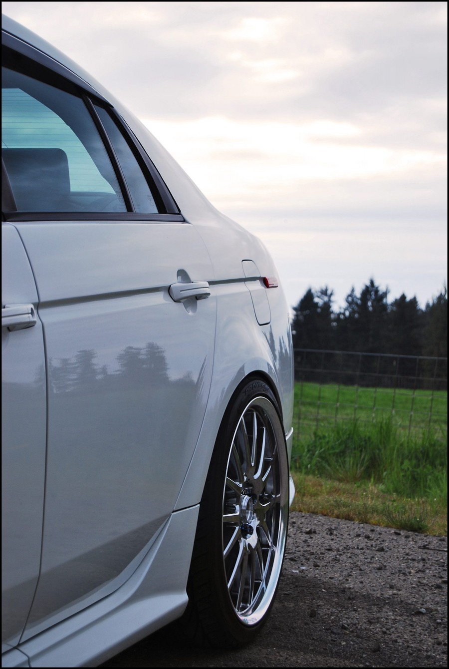 Acura TL 3 generation (UA6-UA7) Räder Rays Volk Racing GT-M R19 8.5J ET29 235/35 ET23