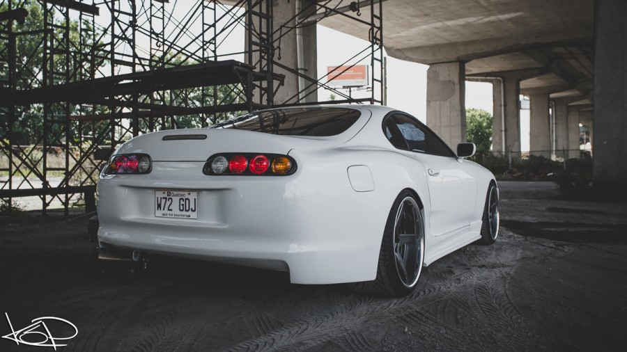 Toyota Supra A80 Räder DPE CS5 R19 10J ET30 245/30 12J ET15 315/25