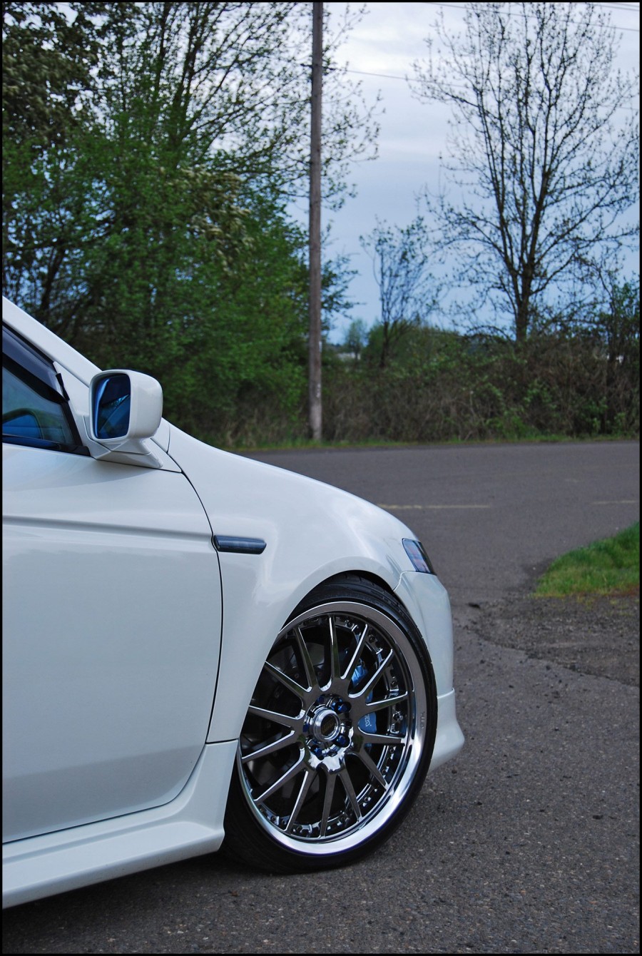 Acura TL 3 generation (UA6-UA7) Räder Rays Volk Racing GT-M R19 8.5J ET29 235/35 ET23
