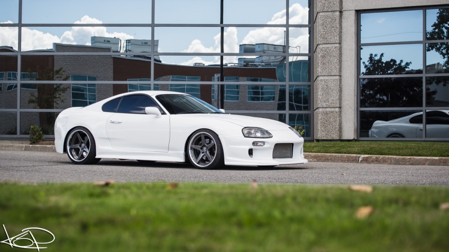 Toyota Supra A80 Räder DPE CS5 R19 10J ET30 245/30 12J ET15 315/25