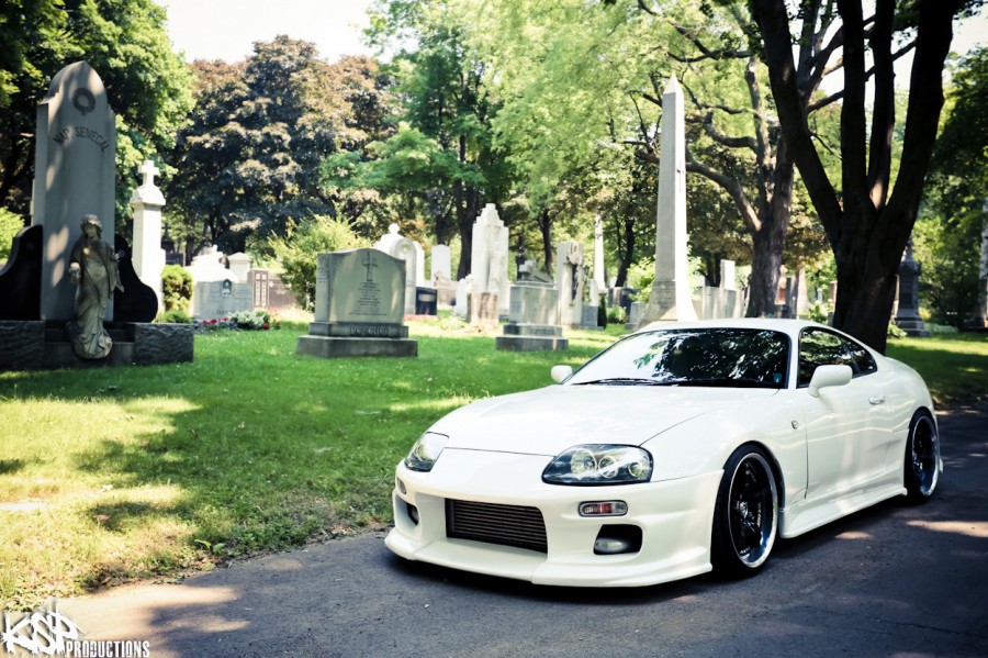 Toyota Supra A80 Räder Rays Volk Racing SF Challenge R19 9.5J ET28 245/35 10.5J ET23 275/30