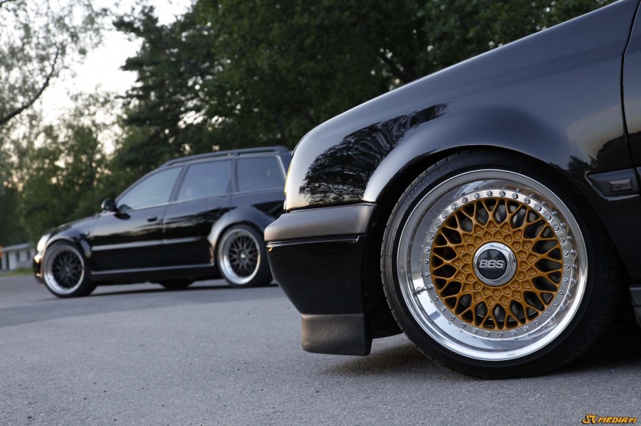 Volkswagen Golf MK3 Räder BBS RS R16 8J ET11 195/40 10J 215/40
