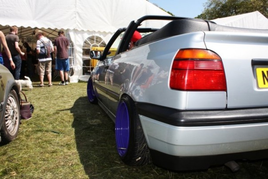 Volkswagen Golf MK3 Räder Steel rims Banded R15 8J ET18 185/45 9J ET-3 195/45