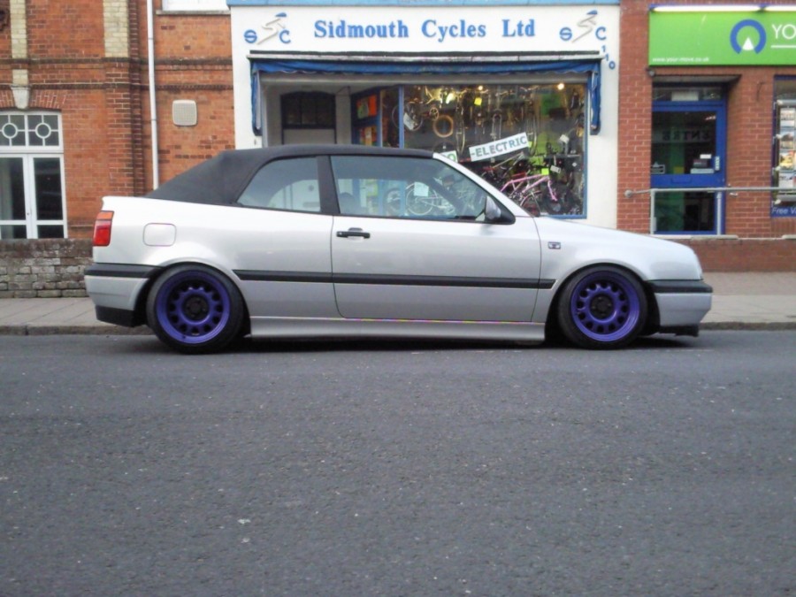 Volkswagen Golf MK3 Räder Steel rims Banded R15 8J ET18 185/45 9J ET-3 195/45