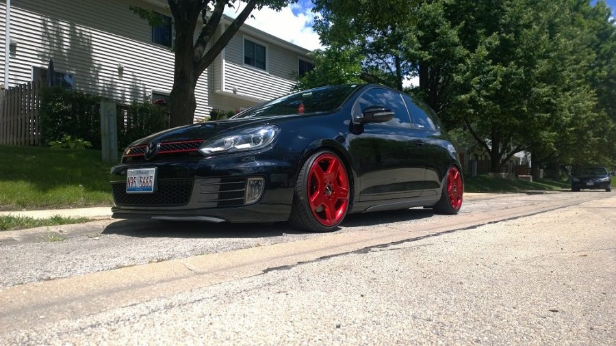 Volkswagen Golf MK6 Räder AMG Monoblock R18 8.5J ET44 215/35