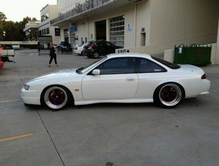 Nissan Silvia S14 Räder Work Meister S1 3P R18 9J ET8 225/35 11.5J 265/35