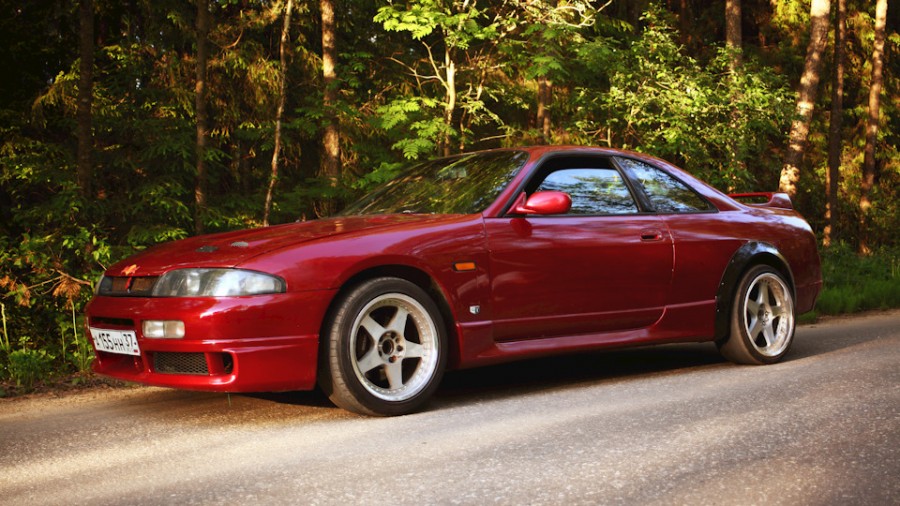 Nissan Skyline R33 Räder SSR Veilside Andrew Racing V R17 8J ET35 R18 9J