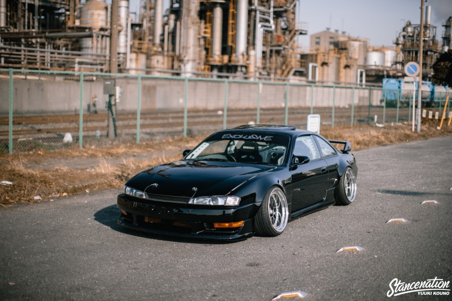 Nissan Silvia S14 Räder Work Meister M1 3P R18 9.5J 11J