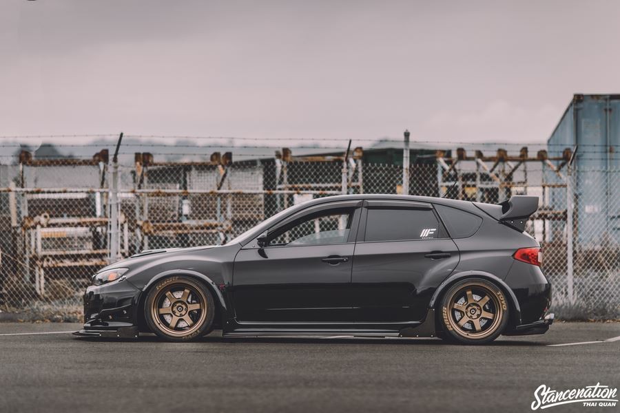 Subaru Impreza GE, GV, GH, GR Räder Rays Volk Racing TE37V R18 10J