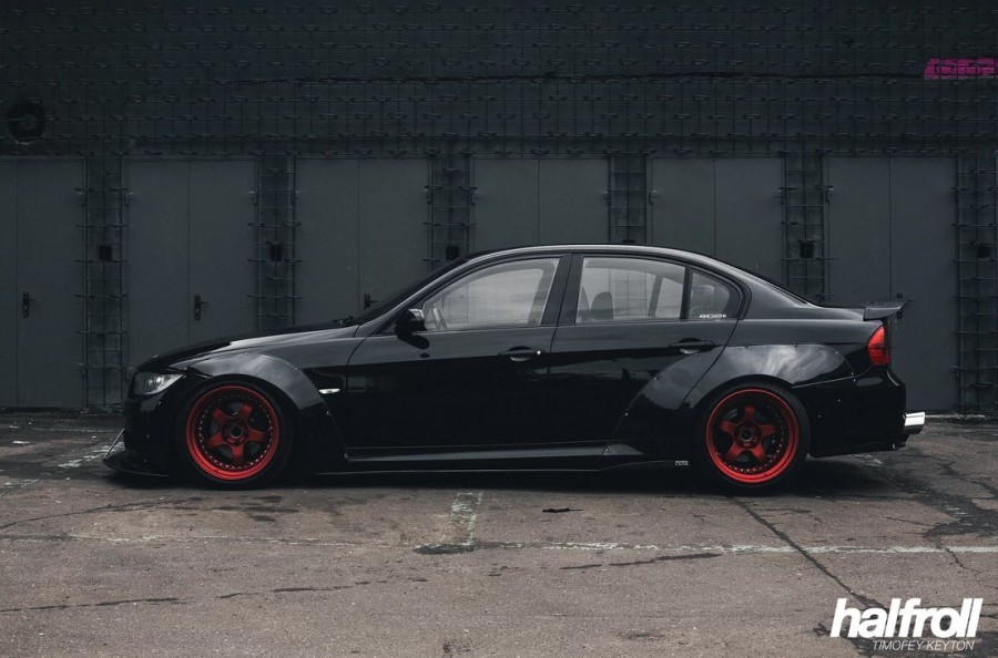 BMW 3 series E90 Sedan Räder Work Meister S1 3P R18 10J 265/35 13J 315/30