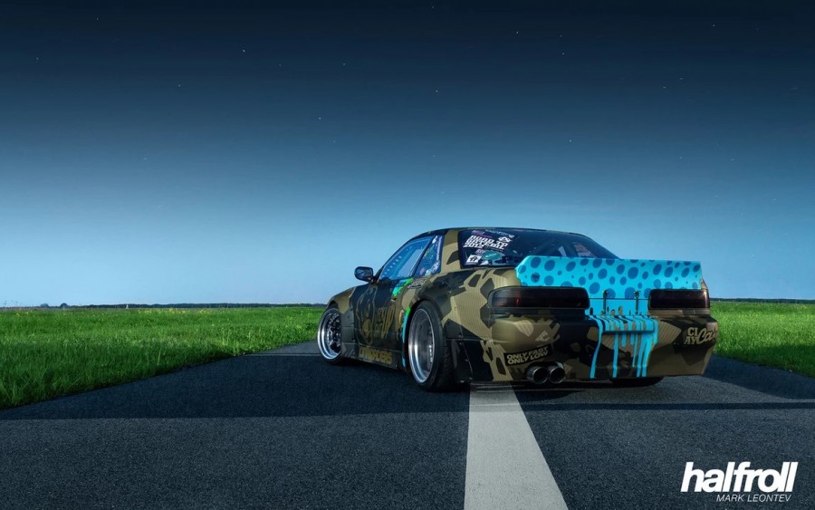 Nissan Silvia S13 Räder Work Meister S1 3P R18 9.5J ET28 11J