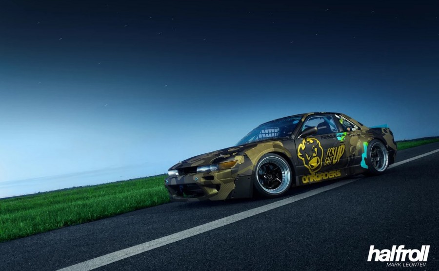 Nissan Silvia S13 Räder Work Meister S1 3P R18 9.5J ET28 11J