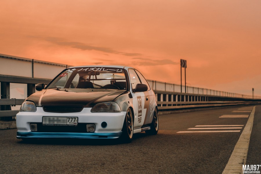 Honda Civic EJ/EK/EM Räder Work Carving R17 ЕК3 