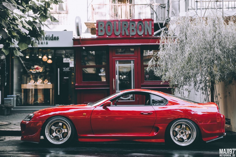 Toyota Supra A80 Räder Work Meister S1 3P R19 10J ET15 245/35 11J ET11 265/35
