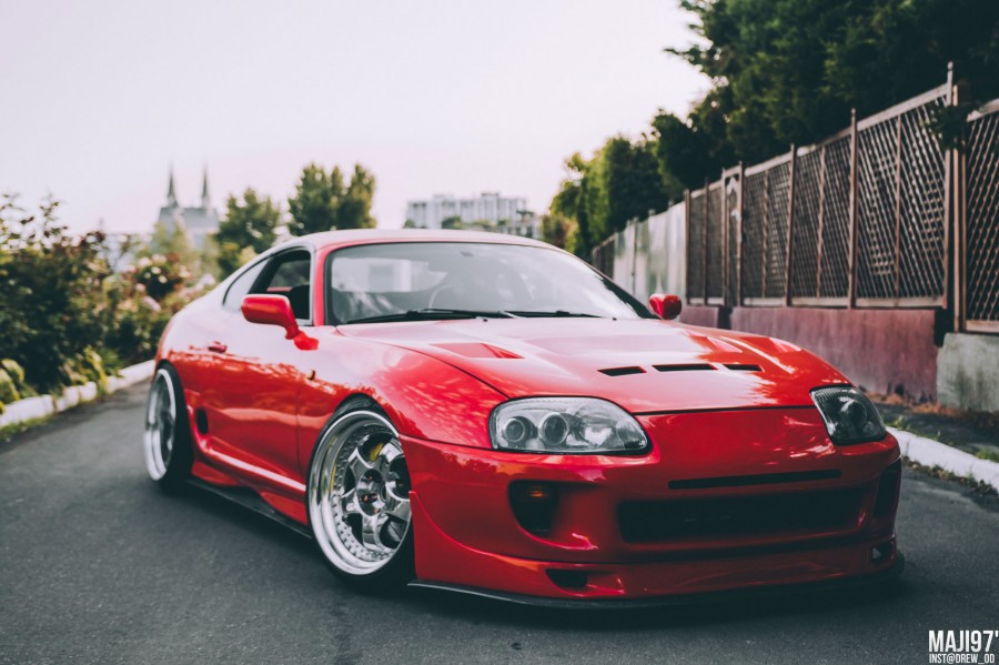 Toyota Supra A80 Räder Work Meister S1 3P R19 10J ET15 245/35 11J ET11 265/35