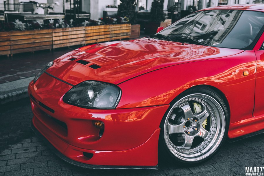 Toyota Supra A80 Räder Work Meister S1 3P R19 10J ET15 245/35 11J ET11 265/35
