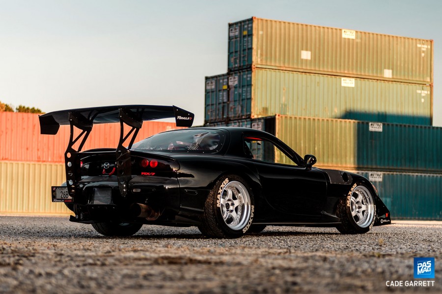 Mazda RX-7 FD Räder Work Meister S1 3P R18 245/40 295/40
