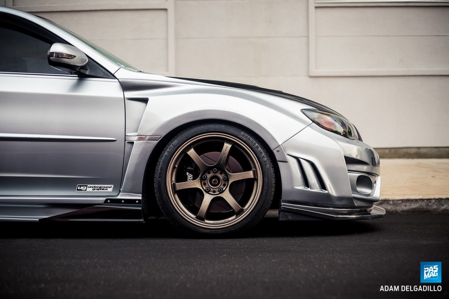 Subaru Impreza GE, GV, GH, GR Räder Rays Gram Lights 57DR R18 255/35