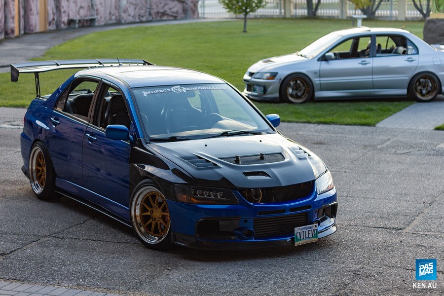 Mitsubishi Lancer Evolution VIII Räder CCW R18 10J ET15 255/35