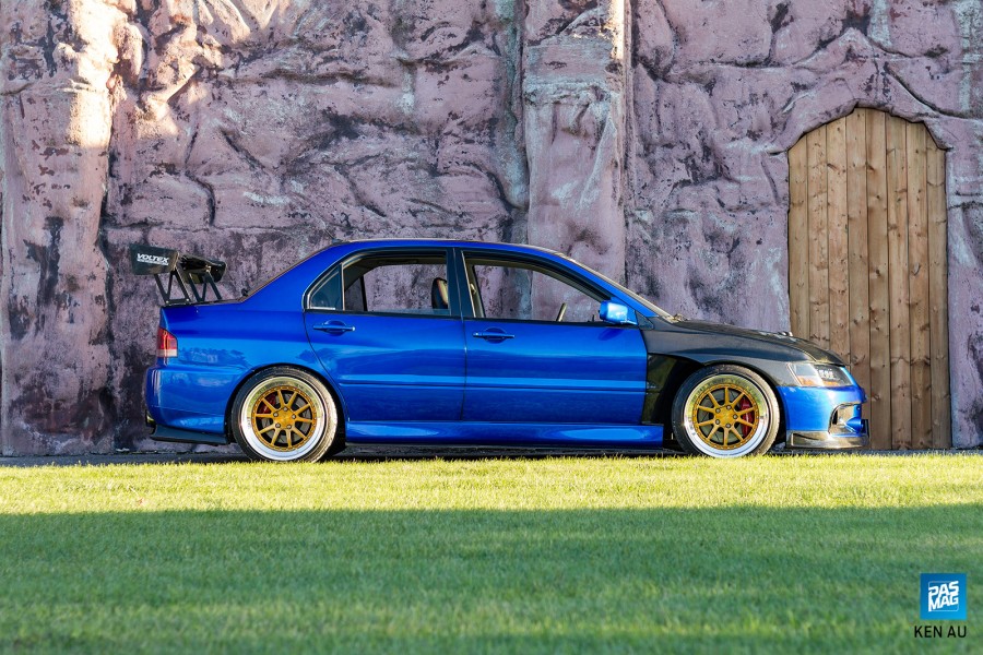 Mitsubishi Lancer Evolution VIII Räder CCW R18 10J ET15 255/35