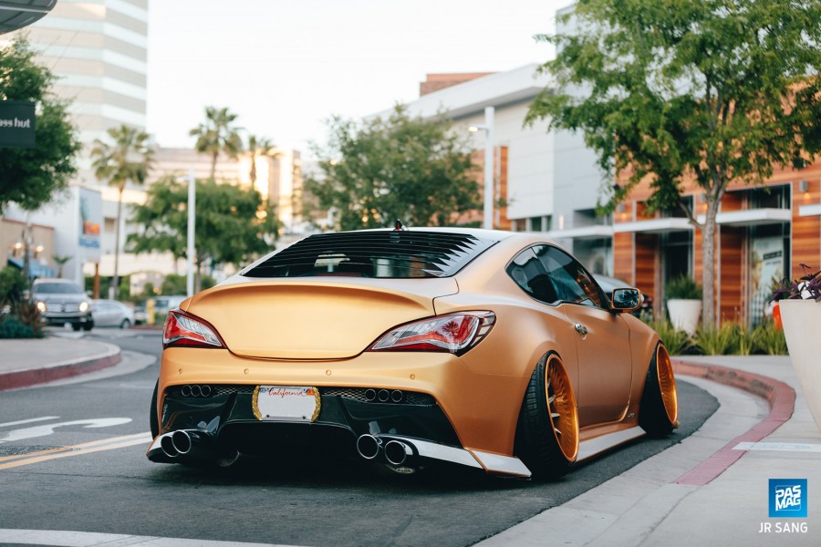 Hyundai Genesis Coupe Räder Incurve TS-15 R19 11J ET-55 11.5J ET-49