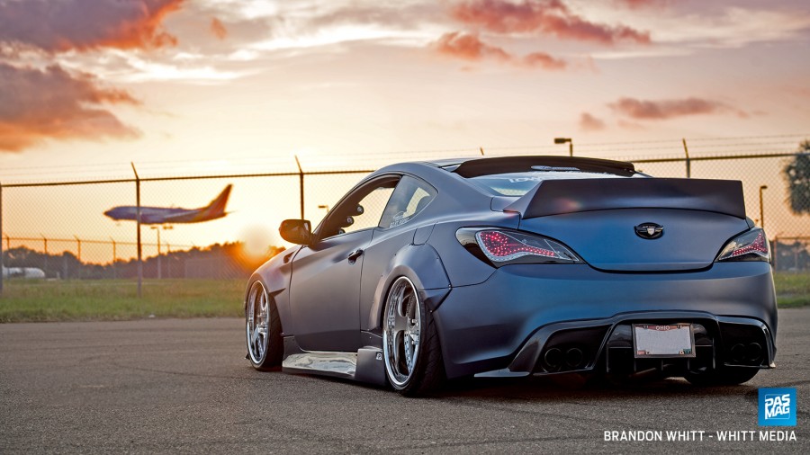 Hyundai Genesis Coupe Räder Infinite Werks RX-5 Convex R20 9J ET18 225/35 11.5J ET-2 275/30