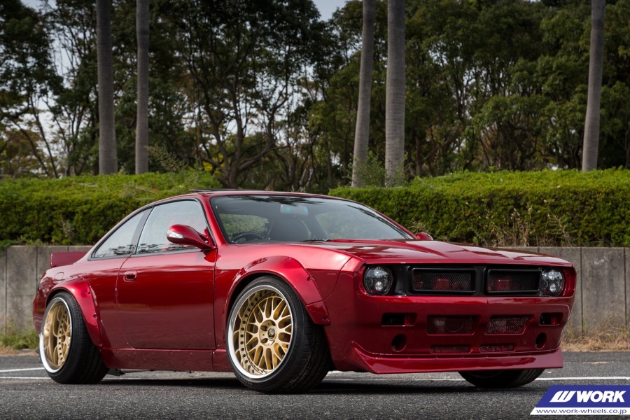 Nissan Silvia S14 Räder Work VS-XX