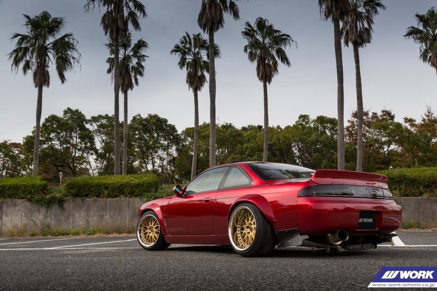 Nissan Silvia S14 Räder Work VS-XX