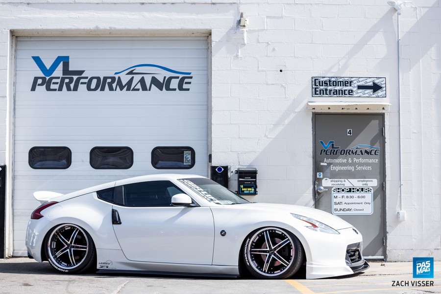Nissan 370Z Räder Vertini Fairlady R20 9J ET35 245/35 10.5J 285/30