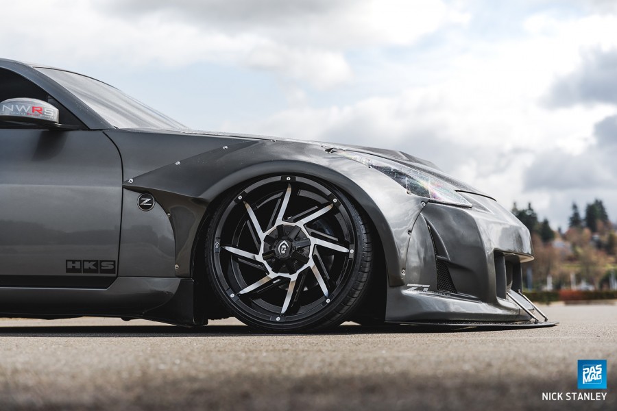 Nissan 350Z Räder Vision 422 Prowler R20 12J ET-51 225/30 285/30 Touring 