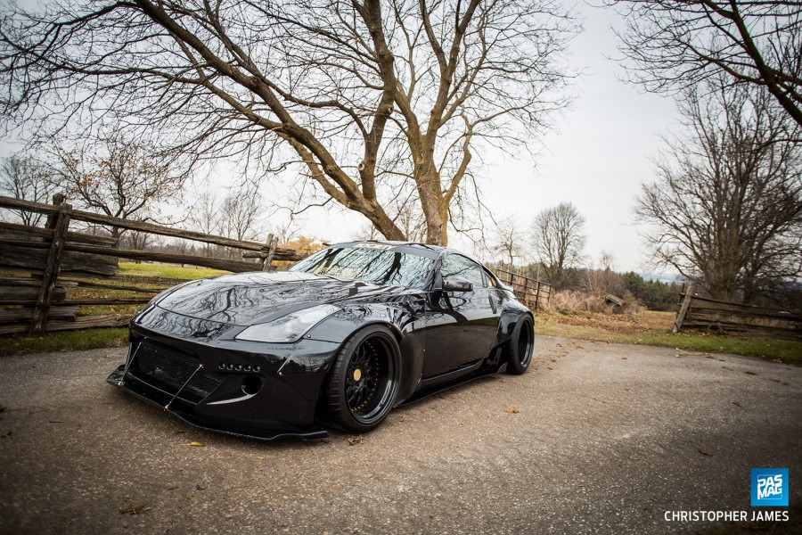 Nissan 350Z Räder Avant Garde F142 R19 9.5J 295/30 13.5J 345/30