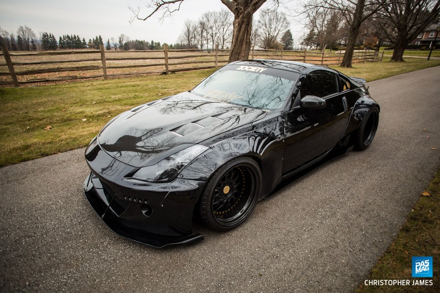Nissan 350Z Räder Avant Garde F142 R19 9.5J 295/30 13.5J 345/30