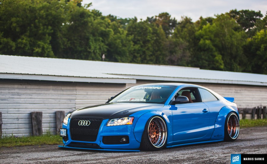 Audi A5 / S5 1 generation  Räder Watercooled Industries MD1 R20 12J 305/25